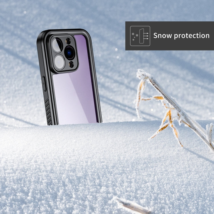 For iPhone 14 Pro RedPepper Shockproof IP68 Waterproof PC + TPU Protective Case(Black) - free shipping - PMc TechLife - Order now!