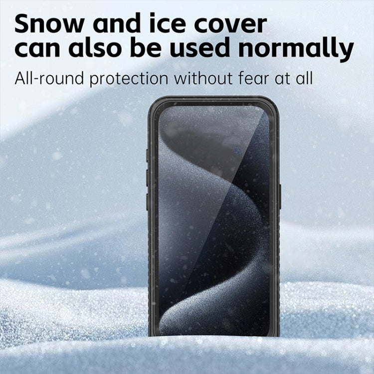 For iPhone 15 Pro Max RedPepper Shockproof IP68 Waterproof PC + TPU Protective Case(Black) - free shipping - PMC Jewellery - Order now!