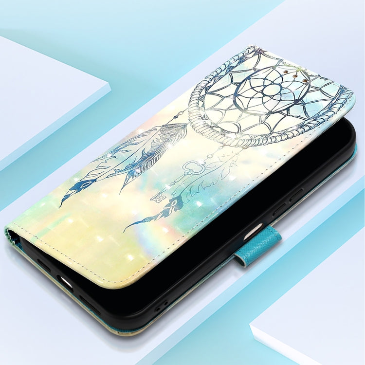 For Samsung Galaxy S25 5G 3D Painting Horizontal Flip Leather Phone Case(Dream Wind Chimes) - Galaxy S25 5G Cases by PMC Jewellery | Online Shopping South Africa | PMC Jewellery | Buy Now Pay Later Mobicred