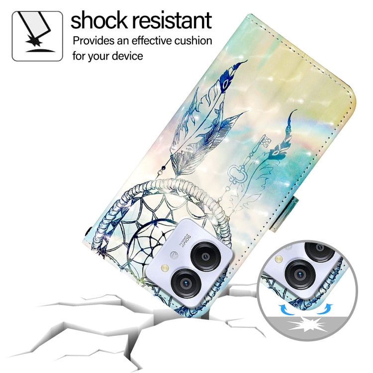 For Blackview Color 8 3D Painting Horizontal Flip Leather Phone Case(Dream Wind Chimes) - More Brand by PMC TechLife | Online Shopping South Africa | PMC TechLife | Buy Now Pay Later Mobicred