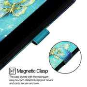 For Blackview Shark 8 3D Painting Horizontal Flip Leather Phone Case(Golden Butterfly)