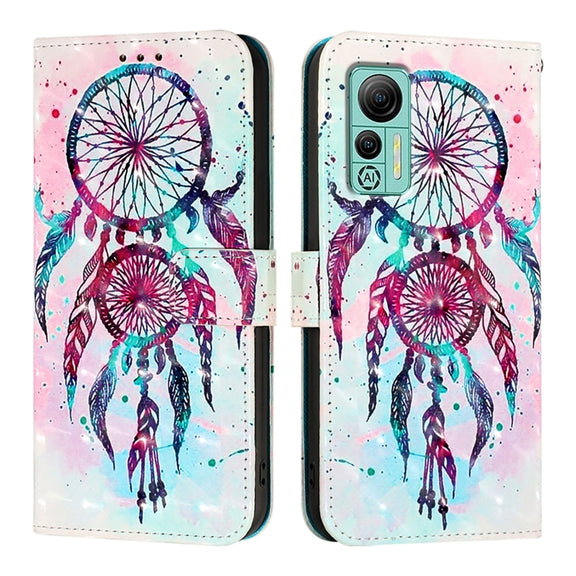 For Ulefone Note 14 3D Painting Horizontal Flip Leather Phone Case(Color Drop Wind Chimes)