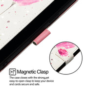For Google Pixel 9 Pro XL 3D Painting Horizontal Flip Leather Phone Case(Flower)