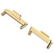 For Huawei Watch Fit3 20mm 1 Pair Zinc Alloy Metal Watch Band Connector(Gold)