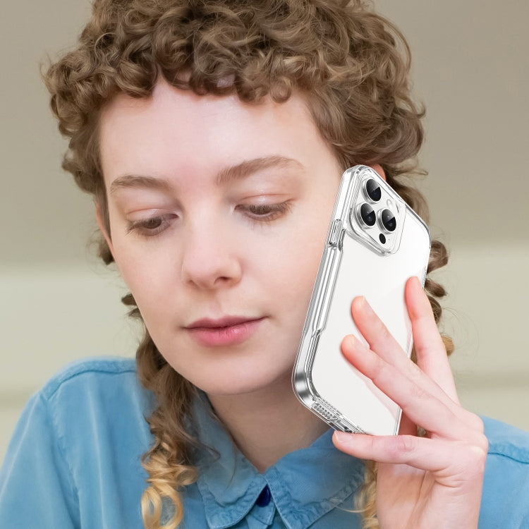 For iPhone 16 Pro Acrylic + TPU Transparent Full Coverage Phone Case - iPhone 16 Pro Cases by PMC TechLife | Online Shopping South Africa | PMC TechLife | Buy Now Pay Later Mobicred