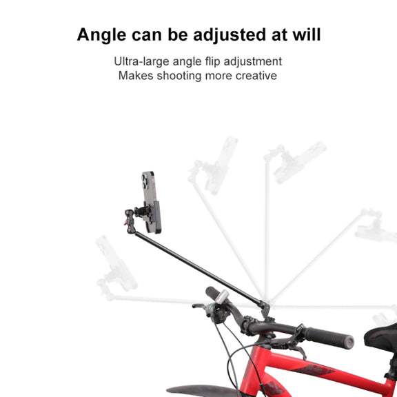 Bicycle Handlebar Holder Pea Clip Adapter 50cm Rod Set