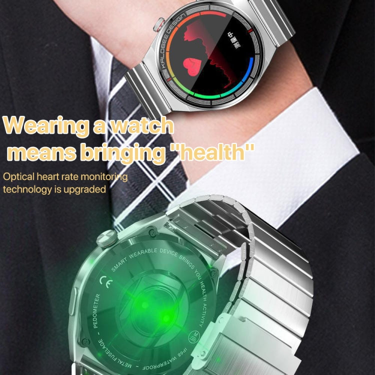 1.3 inch Silicone Band IP68 Waterproof Smart Watch Support Bluetooth Call(Black) - Smart Watches by PMC TechLife | Online Shopping South Africa | PMC TechLife | Buy Now Pay Later Mobicred