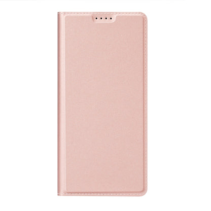For Samsung Galaxy S24 FE 5G DUX DUCIS Skin Pro Series Flip Leather Phone Case(Pink) - Galaxy S24 FE 5G Cases by DUX DUCIS | Online Shopping South Africa | PMC Jewellery | Buy Now Pay Later Mobicred