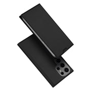 For Samsung Galaxy S25 Ultra 5G DUX DUCIS Skin Pro Series Flip Leather Phone Case(Black)