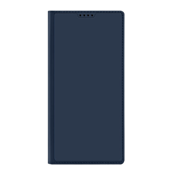 For Samsung Galaxy S25 Ultra 5G DUX DUCIS Skin Pro Series Flip Leather Phone Case(Blue)