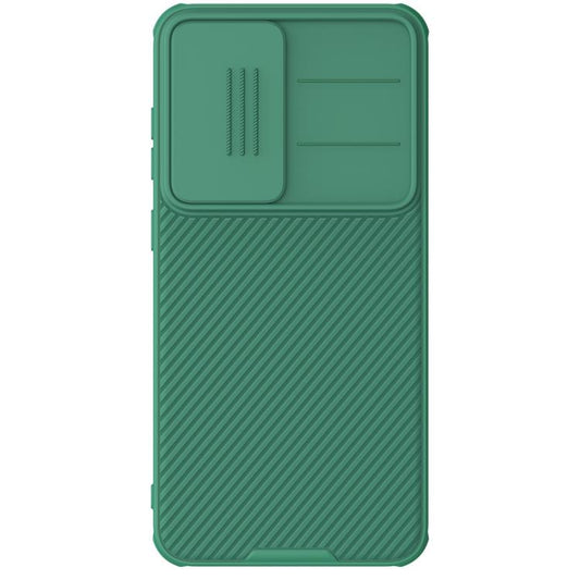 For Samsung Galaxy S25 5G NILLKIN Black Mirror Pro Series Camshield PC Phone Case(Green) - Galaxy S25 5G Cases by NILLKIN | Online Shopping South Africa | PMC Jewellery | Buy Now Pay Later Mobicred