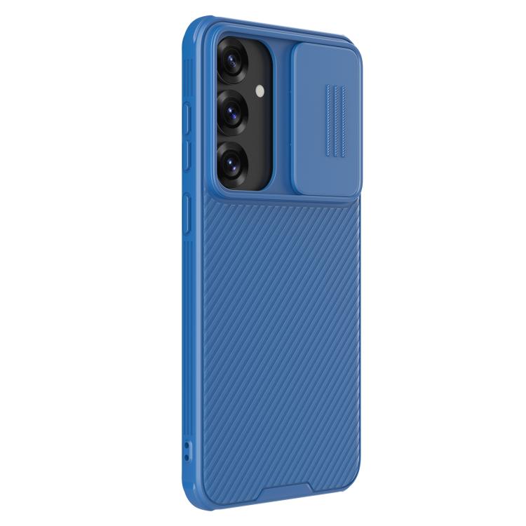 For Samsung Galaxy S25+ 5G NILLKIN Black Mirror Pro Series Camshield PC Phone Case(Blue) - Galaxy S25+ 5G Cases by NILLKIN | Online Shopping South Africa | PMC Jewellery | Buy Now Pay Later Mobicred