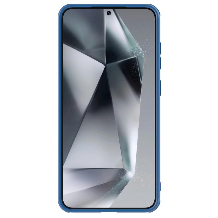 For Samsung Galaxy S25+ 5G NILLKIN Black Mirror Pro Series Camshield PC Phone Case(Blue) - Galaxy S25+ 5G Cases by NILLKIN | Online Shopping South Africa | PMC Jewellery | Buy Now Pay Later Mobicred
