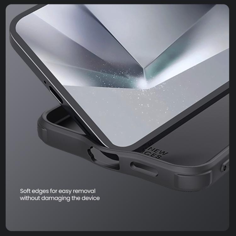 For Samsung Galaxy S25+ 5G NILLKIN Black Mirror Pro Series Camshield PC Phone Case(Blue) - Galaxy S25+ 5G Cases by NILLKIN | Online Shopping South Africa | PMC Jewellery | Buy Now Pay Later Mobicred