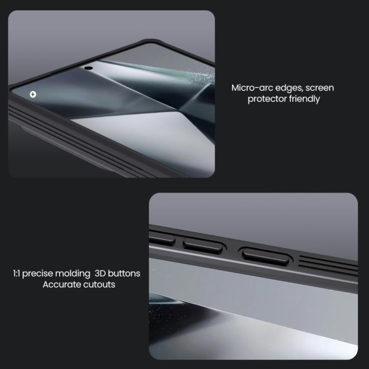 For Samsung Galaxy S25 Ultra 5G NILLKIN Black Mirror Pro Series Camshield PC Phone Case(Blue) - Galaxy S25 Ultra 5G Cases by NILLKIN | Online Shopping South Africa | PMc TechLife | Buy Now Pay Later Mobicred