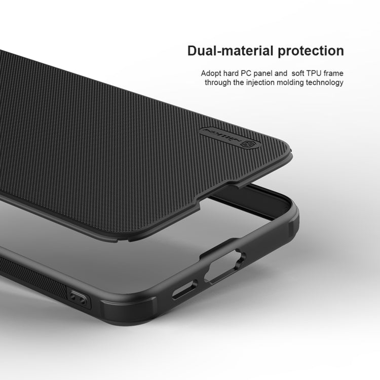 For Samsung Galaxy S24 FE 5G NILLKIN Frosted Shield Pro PC + TPU Phone Case(Black) - free shipping - PMC Jewellery - Order now!