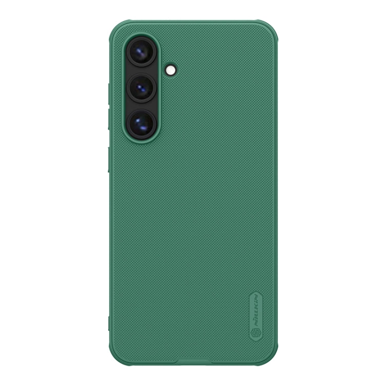 For Samsung Galaxy S24 FE 5G NILLKIN Frosted Shield Pro PC + TPU Phone Case(Green) - free shipping - PMC Jewellery - Order now!