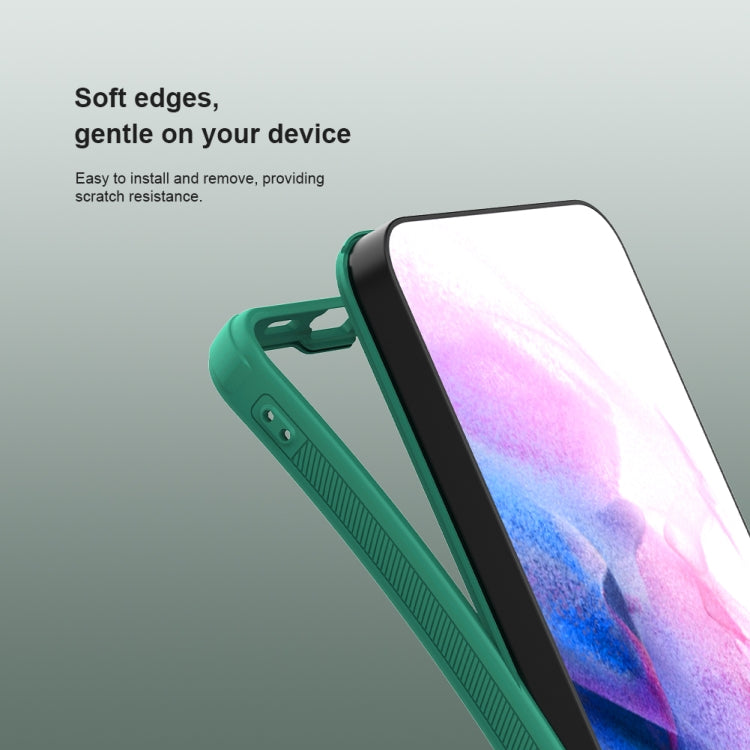 For Samsung Galaxy S24 FE 5G NILLKIN Frosted Shield Pro PC + TPU Phone Case(Green) - free shipping - PMC Jewellery - Order now!