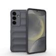 For Samsung Galaxy S25 5G Magic Shield TPU + Flannel Phone Case(Dark Grey) - free shipping - PMC Jewellery - Order now!