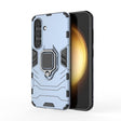 For Samsung Galaxy S25 5G PC + TPU Shockproof Protective Phone Case with Magnetic Ring Holder(Navy Blue) - free shipping - PMC TechLife - Order now!
