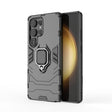 For Samsung Galaxy S25 Ultra 5G PC + TPU Shockproof Protective Phone Case with Magnetic Ring Holder(Black) - Galaxy S25 Ultra 5G Cases by PMC TechLife | Online Shopping South Africa | PMC TechLife | Buy Now Pay Later Mobicred