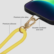 DUX DUICS PL-ONE Universal Silicone Phone Lanyard(Purple)