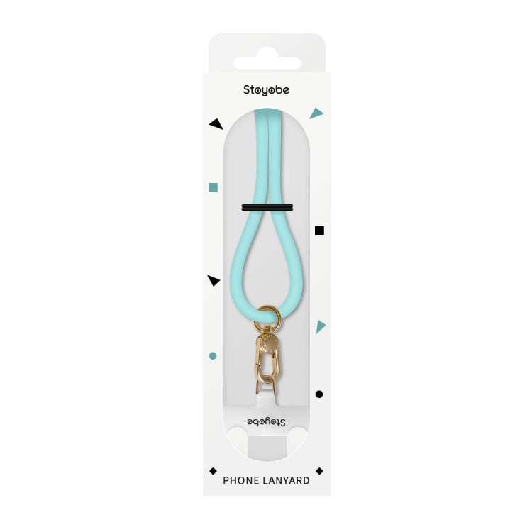 DUX DUICS PL-ONE Universal Silicone Phone Lanyard(Sky Blue)