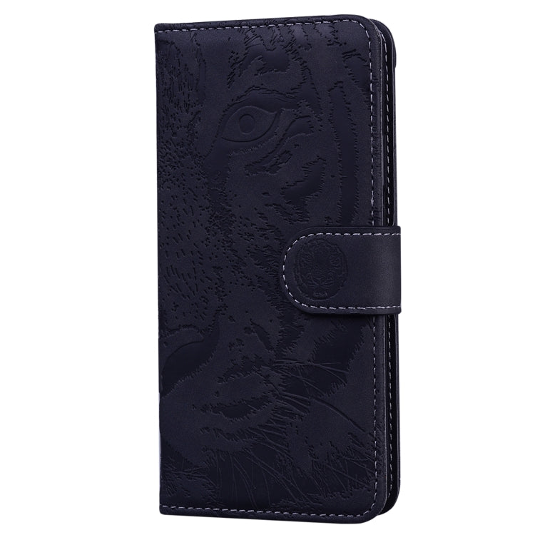 For Redmi K70 / K70 Pro Tiger Embossing Pattern Flip Leather Phone Case(Black)