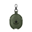 For Redmi Buds 4 Business Leather Earphone Protective Case with Hook(Green) - free shipping - PMC Jewellery - Order now!