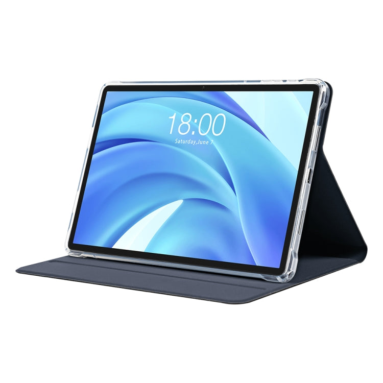 For Teclast T50 HD / T50 Max Anti-slip Texture Smart Tablet Leather Folio Case(Dark Blue) - Teclast by TECLAST | Online Shopping South Africa | PMC Jewellery | Buy Now Pay Later Mobicred