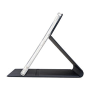 For Teclast T50 HD / T50 Max Anti-slip Texture Smart Tablet Leather Folio Case(Dark Blue)