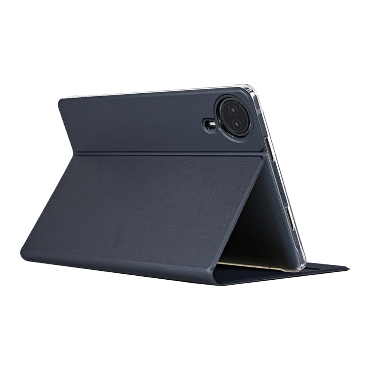 For Teclast T50 HD / T50 Max Anti-slip Texture Smart Tablet Leather Folio Case(Dark Blue) - Teclast by TECLAST | Online Shopping South Africa | PMC Jewellery | Buy Now Pay Later Mobicred