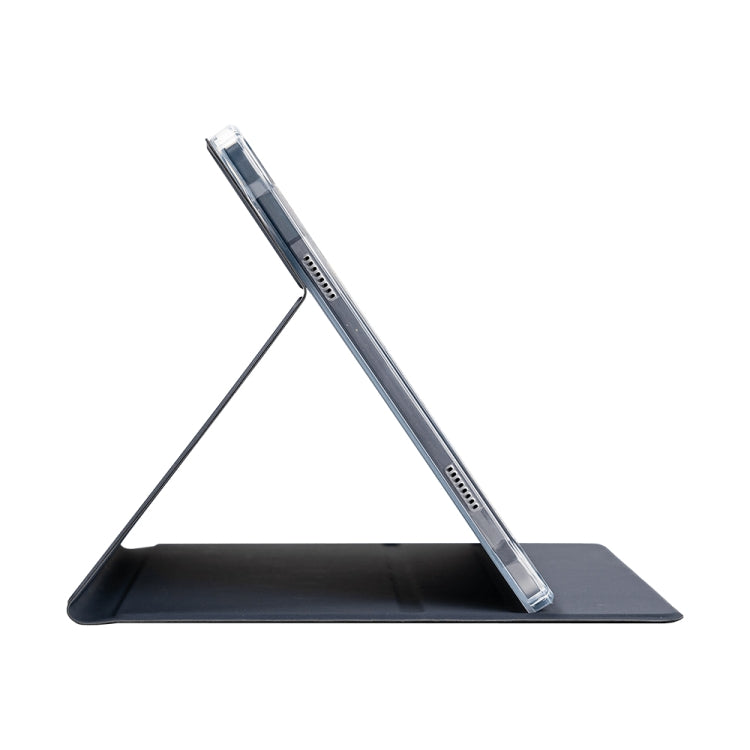 For Teclast T65 Max Anti-slip Texture Smart Tablet Leather Folio Case(Dark Blue) - Teclast by TECLAST | Online Shopping South Africa | PMC Jewellery | Buy Now Pay Later Mobicred