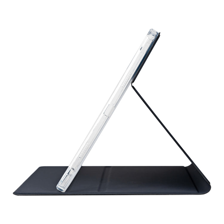 For Teclast T65 Max Anti-slip Texture Smart Tablet Leather Folio Case(Dark Blue) - Teclast by TECLAST | Online Shopping South Africa | PMC Jewellery | Buy Now Pay Later Mobicred