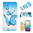 For Samsung Galaxy S25 5G Oil Embossed 3D Drawing Leather Phone Case(3 Butterflies) - Galaxy S25 5G Cases by PMC TechLife | Online Shopping South Africa | PMC TechLife | Buy Now Pay Later Mobicred