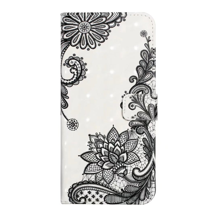 For Samsung Galaxy S25 5G Oil Embossed 3D Drawing Leather Phone Case(Lace Flower) - Galaxy S25 5G Cases by PMC TechLife | Online Shopping South Africa | PMC TechLife | Buy Now Pay Later Mobicred