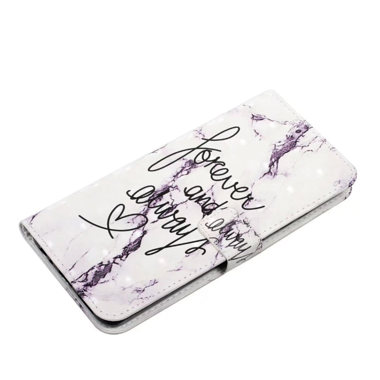 For Samsung Galaxy S25+ 5G Oil Embossed 3D Drawing Leather Phone Case(Words Marble)