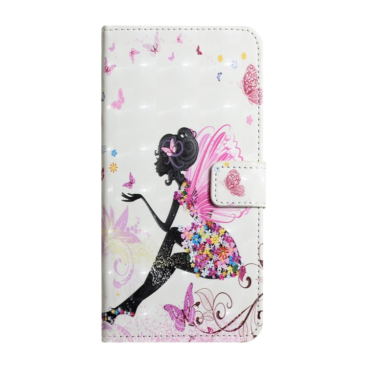 For Samsung Galaxy S25 Ultra 5G Oil Embossed 3D Drawing Leather Phone Case(Flower Fairy)