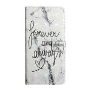 For Samsung Galaxy S25 Ultra 5G Oil Embossed 3D Drawing Leather Phone Case(Words Marble)