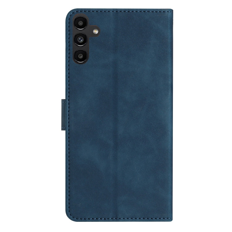 For Samsung Galaxy S25+ 5G Seven Butterflies Embossed Leather Phone Case(Blue) - Galaxy S25+ 5G Cases by PMC Jewellery | Online Shopping South Africa | PMC Jewellery | Buy Now Pay Later Mobicred