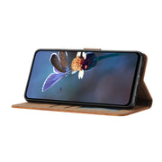 For Samsung Galaxy S25 Ultra 5G Seven Butterflies Embossed Leather Phone Case(Brown)