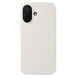 For iPhone 16 Liquid Silicone Phone Case(White) - iPhone 16 Cases by PMC TechLife | Online Shopping South Africa | PMC TechLife | Buy Now Pay Later Mobicred