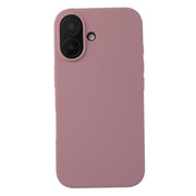 For iPhone 16 Liquid Silicone Phone Case(Blackcurrant)