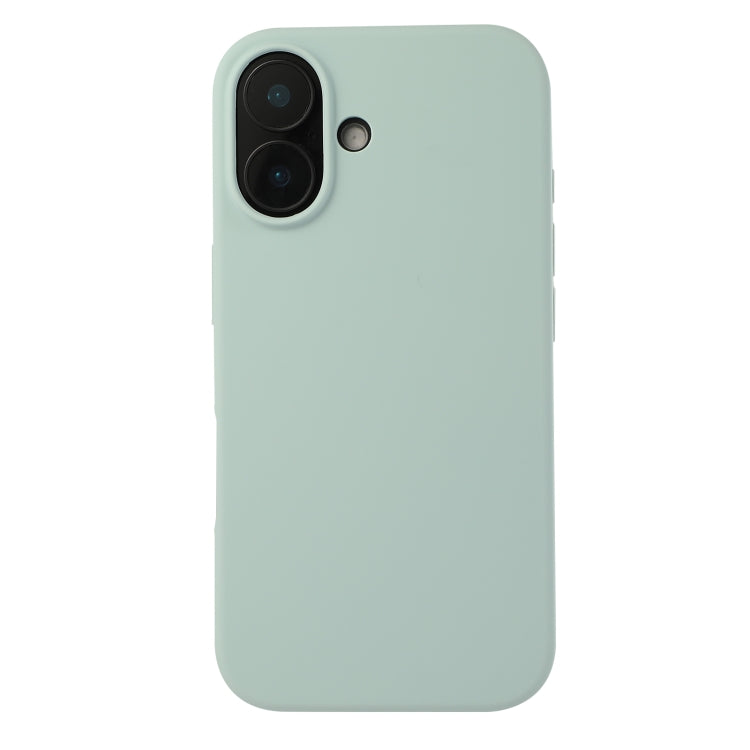 For iPhone 16 Plus Liquid Silicone Phone Case(Emerald Green) - iPhone 16 Plus Cases by PMC TechLife | Online Shopping South Africa | PMC TechLife | Buy Now Pay Later Mobicred