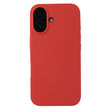 For iPhone 16 Plus Liquid Silicone Phone Case(Carmine Red) - iPhone 16 Plus Cases by PMC TechLife | Online Shopping South Africa | PMC TechLife | Buy Now Pay Later Mobicred