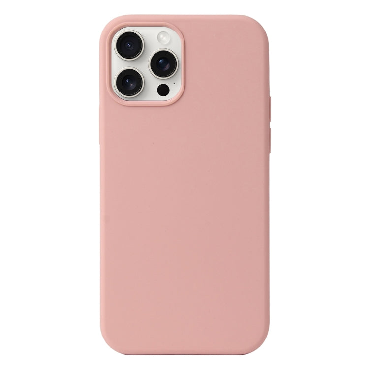 For iPhone 16 Pro Liquid Silicone Phone Case(Cherry Blossom Pink) - iPhone 16 Pro Cases by PMC TechLife | Online Shopping South Africa | PMC TechLife | Buy Now Pay Later Mobicred