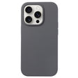For iPhone 16 Pro Liquid Silicone Phone Case(Charcoal Black) - iPhone 16 Pro Cases by PMC TechLife | Online Shopping South Africa | PMC TechLife | Buy Now Pay Later Mobicred