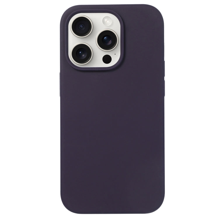 For iPhone 16 Pro Liquid Silicone Phone Case(Berry Purple) - free shipping - PMC TechLife - Order now!