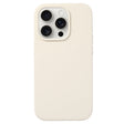 For iPhone 16 Pro Max Liquid Silicone Phone Case(Antique White) - iPhone 16 Pro Max Cases by PMC TechLife | Online Shopping South Africa | PMC TechLife | Buy Now Pay Later Mobicred