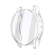 For Samsung Galaxy Watch FE 40mm Full Coverage Electroplated TPU Watch Protective Case(Transparent)